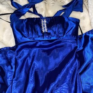 Long tight prom dress